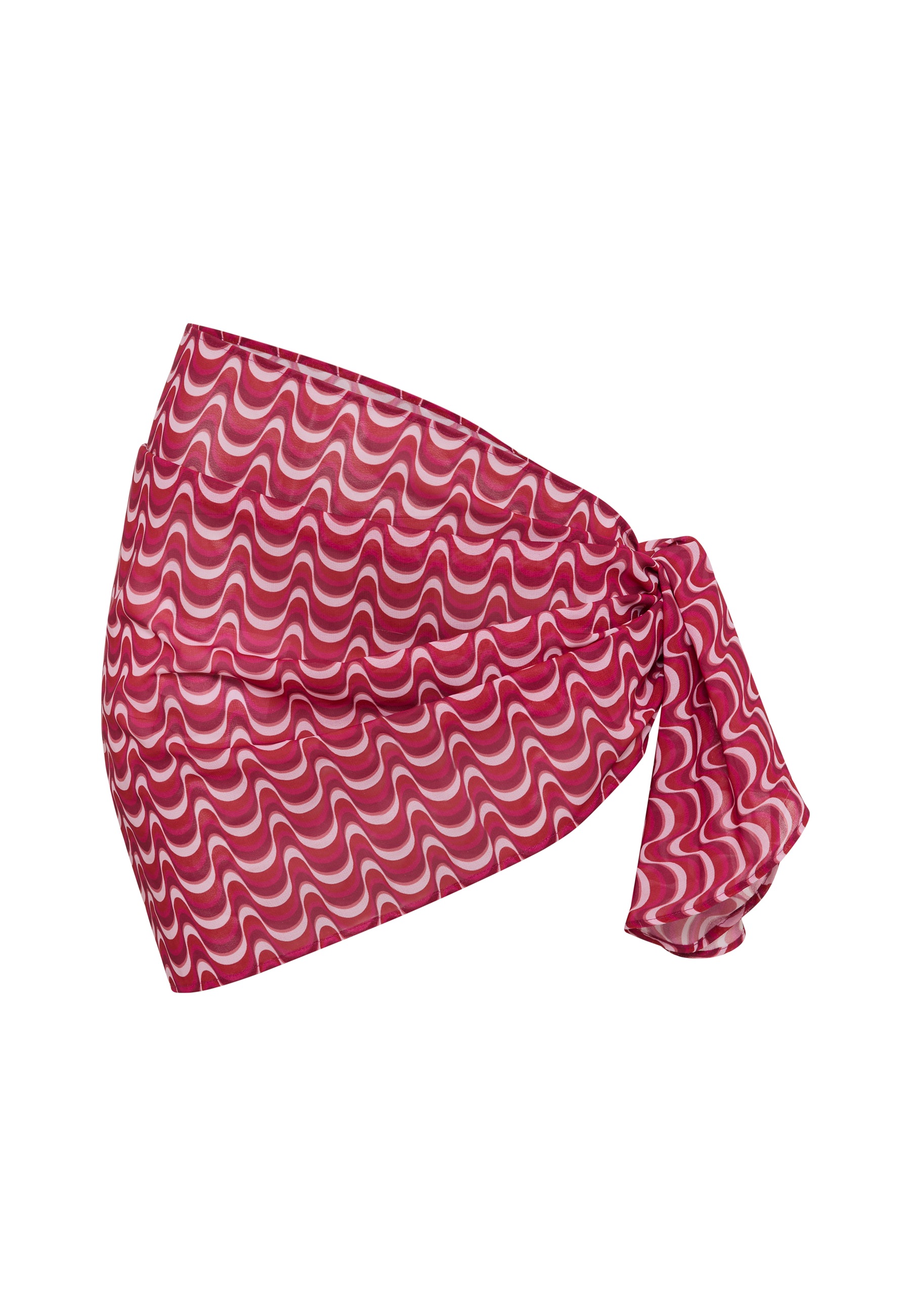 LSCN by LASCANA Strandrock, kurzer Wickelrock aus Chiffon