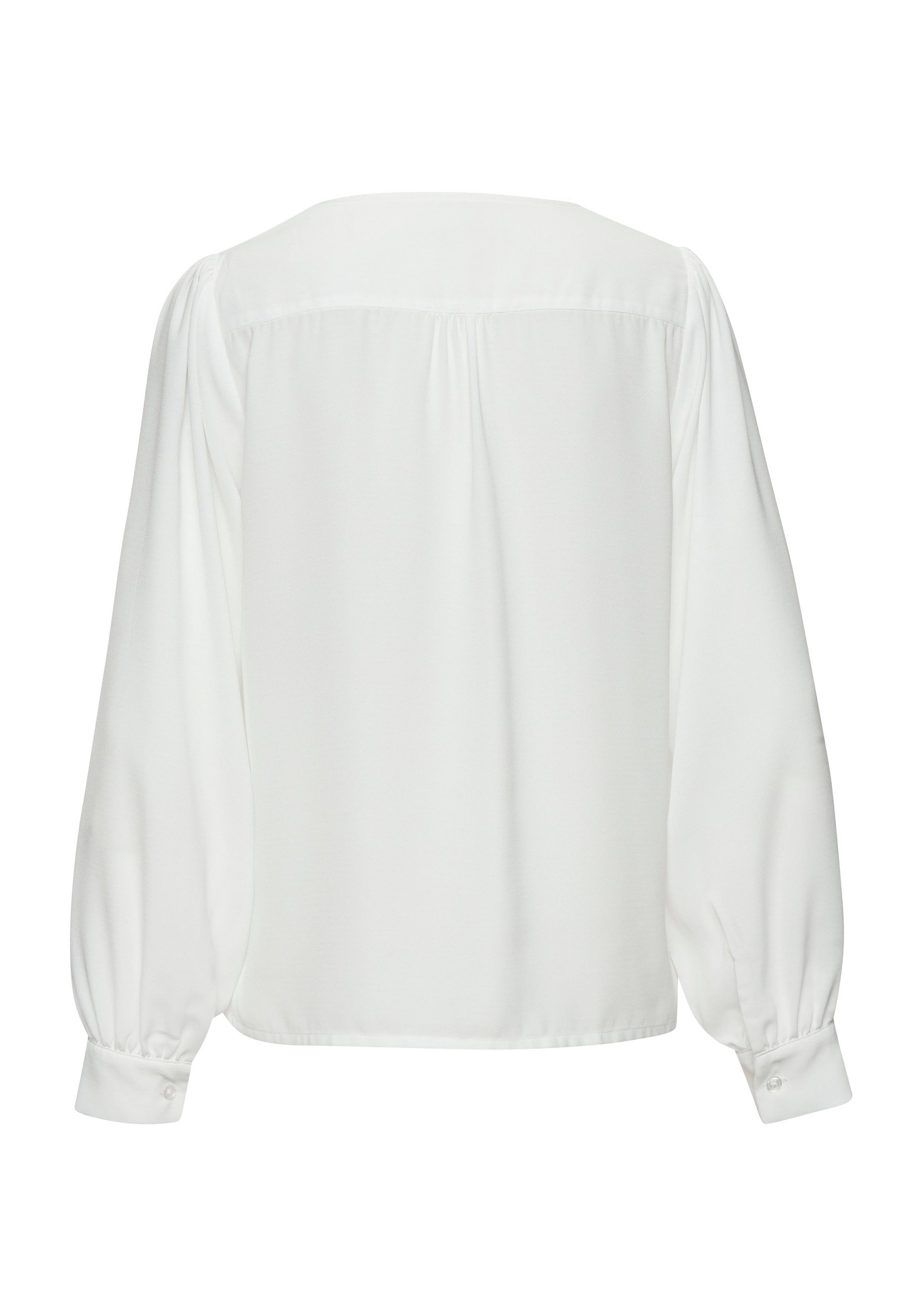 LASCANA Langarmbluse, mit Reissverschlussdetail, elegante Damenbluse