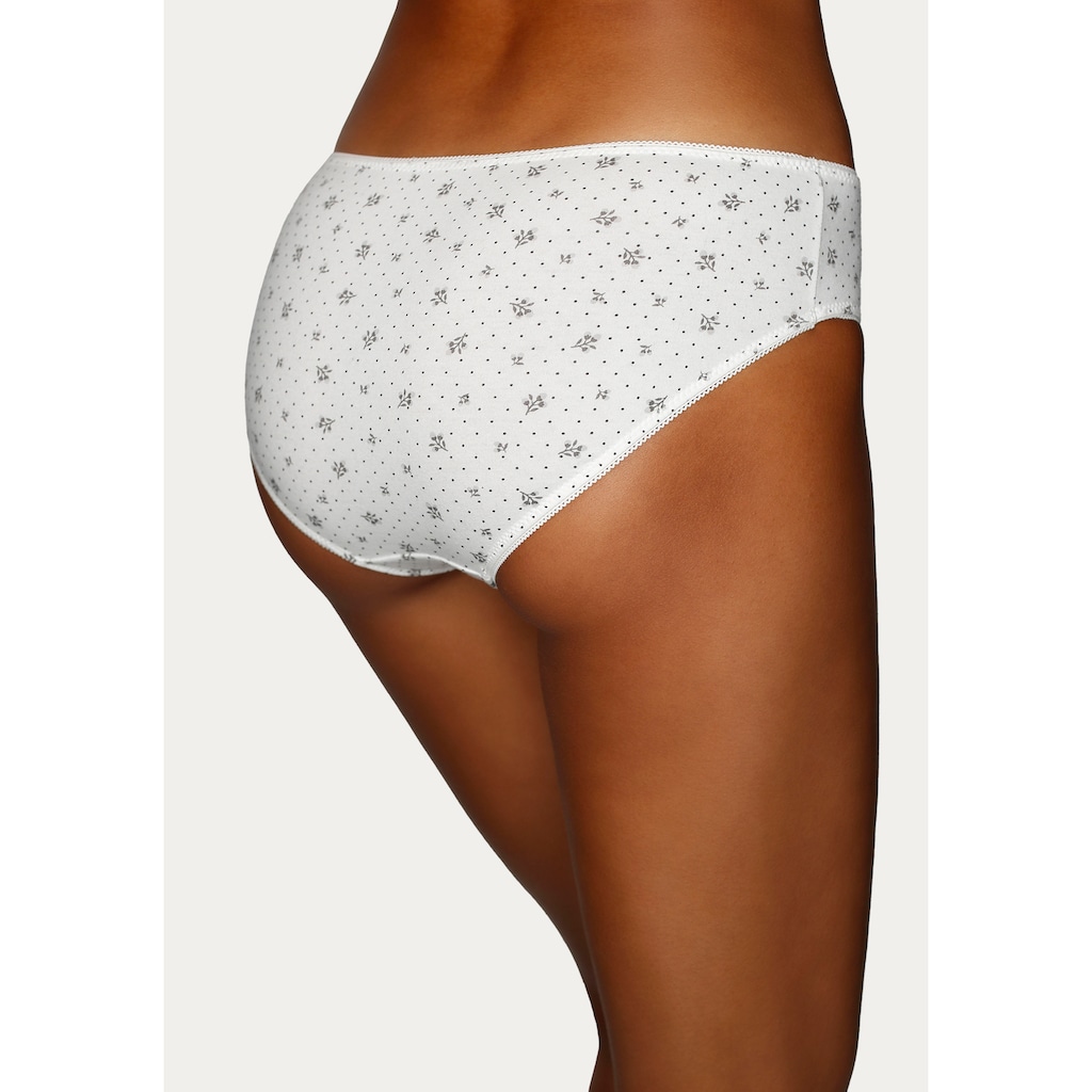 petite fleur Jazz-Pants Slips, (6er-Pack), aus elastischer Baumwolle