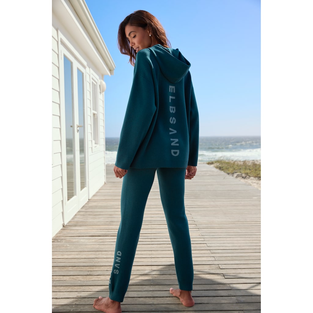 Elbsand Strickhose, aus hochwertigem weichem Strick, Loungewear