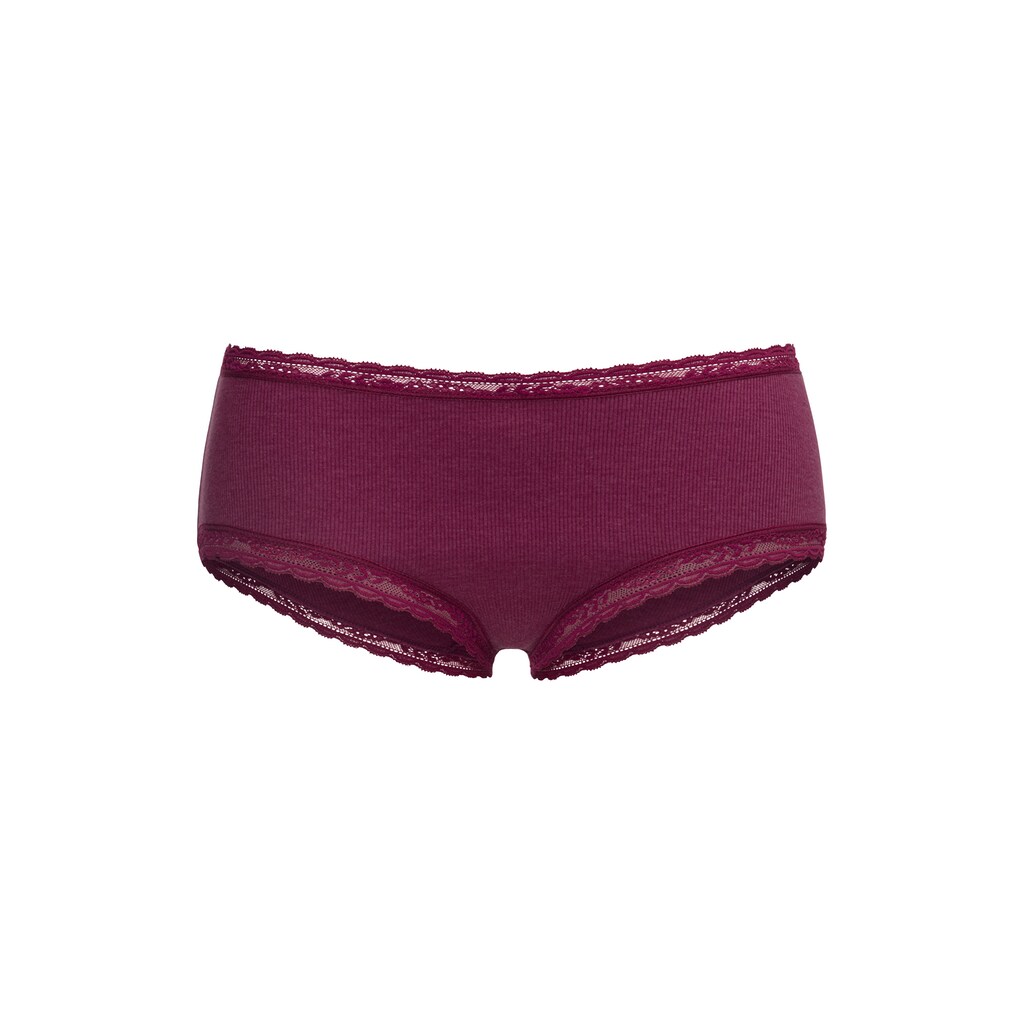s.Oliver Panty, (Packung, 2 St.), aus weicher Ripp-Qualität