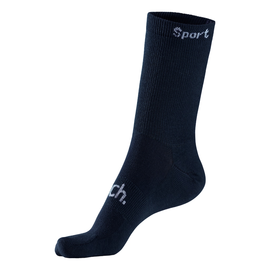 Bench. Sportsocken, (Packung, 6 Paar), mit antibakterieller Feuchtigkeitsregulierung