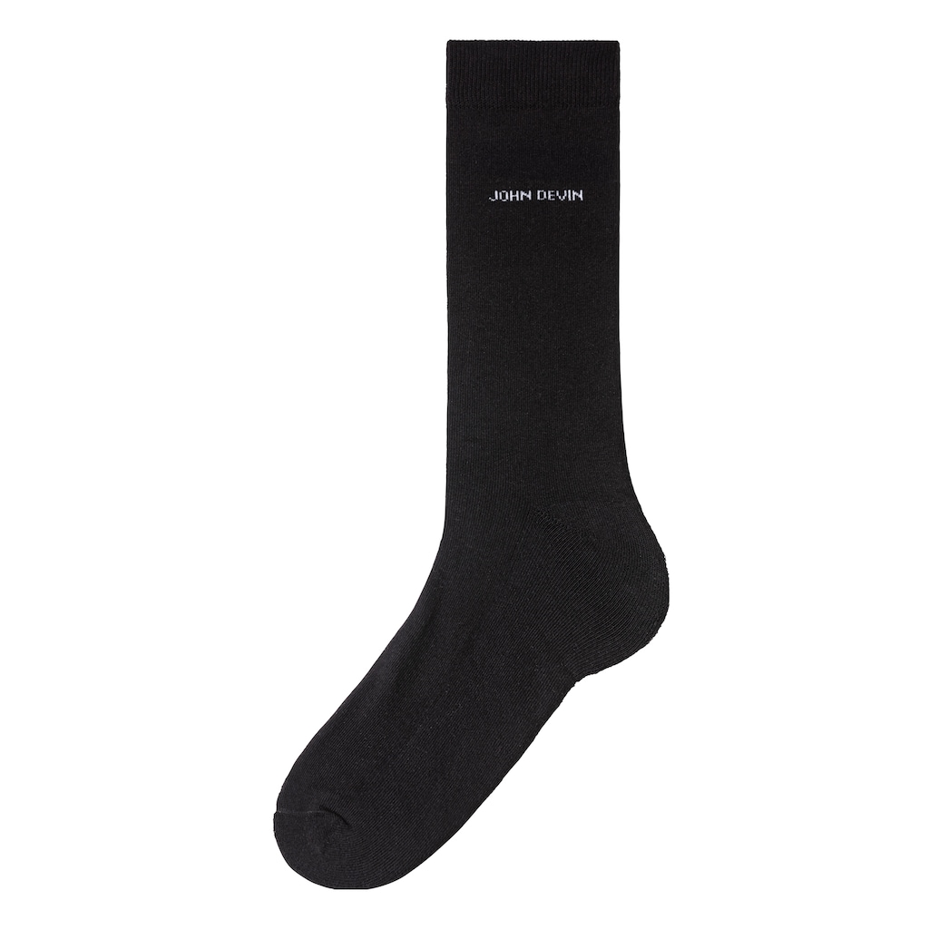 John Devin Basicsocken, (Packung, 7 Paar), für jeden Tag