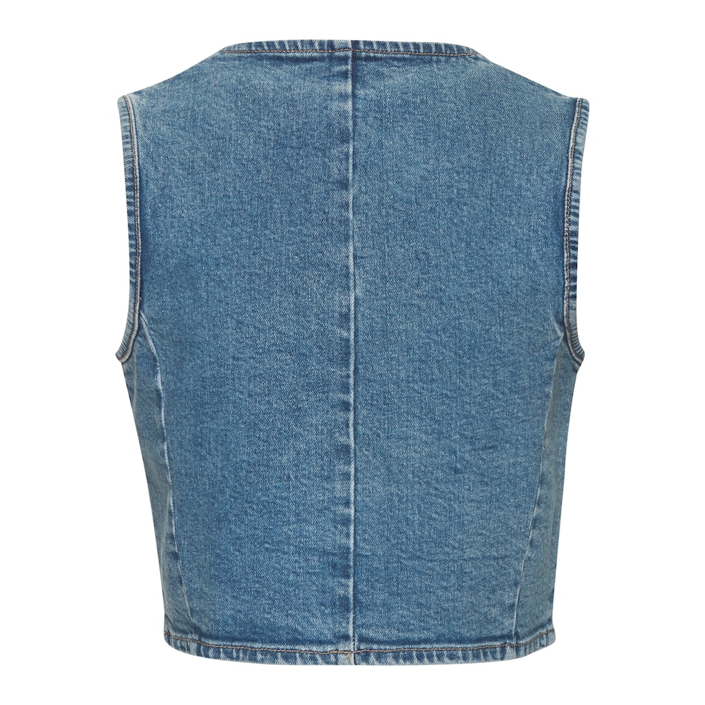 Buffalo Jeansweste, in verkürzter Länge