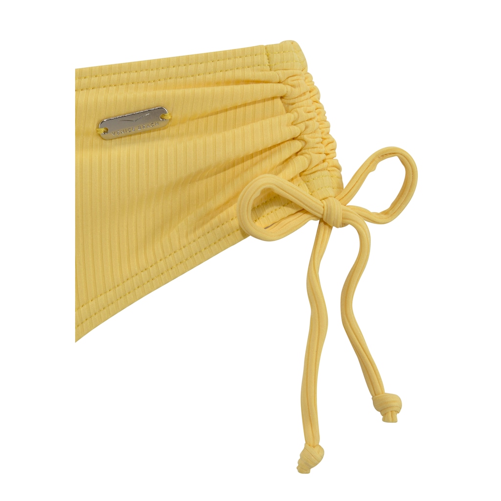 Venice Beach Bikini-Hose »Lucky«, aus gerippter Strukturware