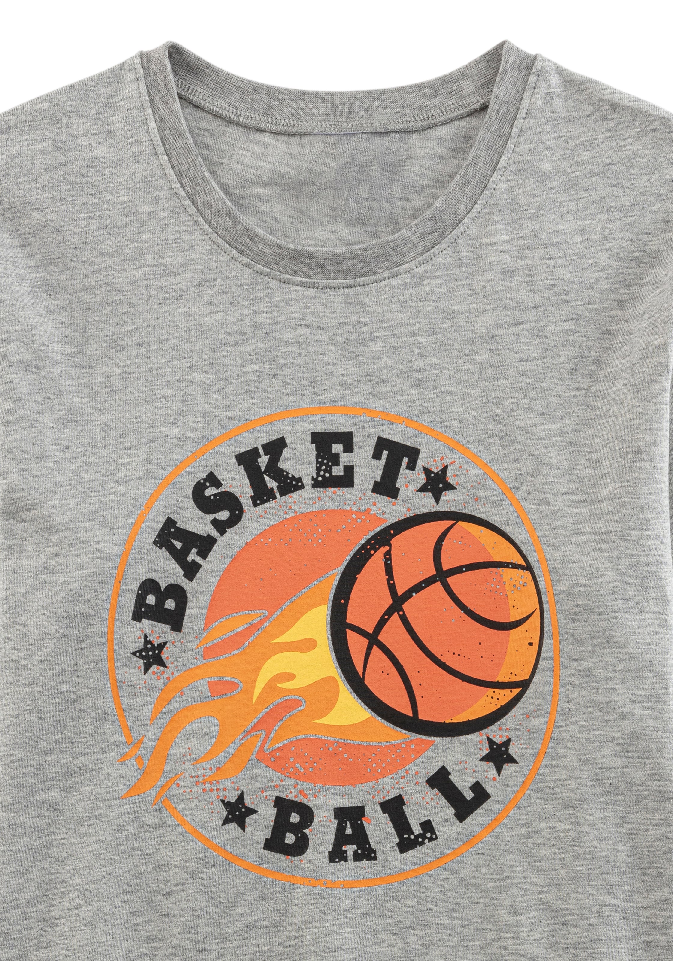 AUTHENTIC LE JOGGER Pyjama 1 Stück, 2 Stk. tlg., Schlafanzug mit Basketball-Aufdruck