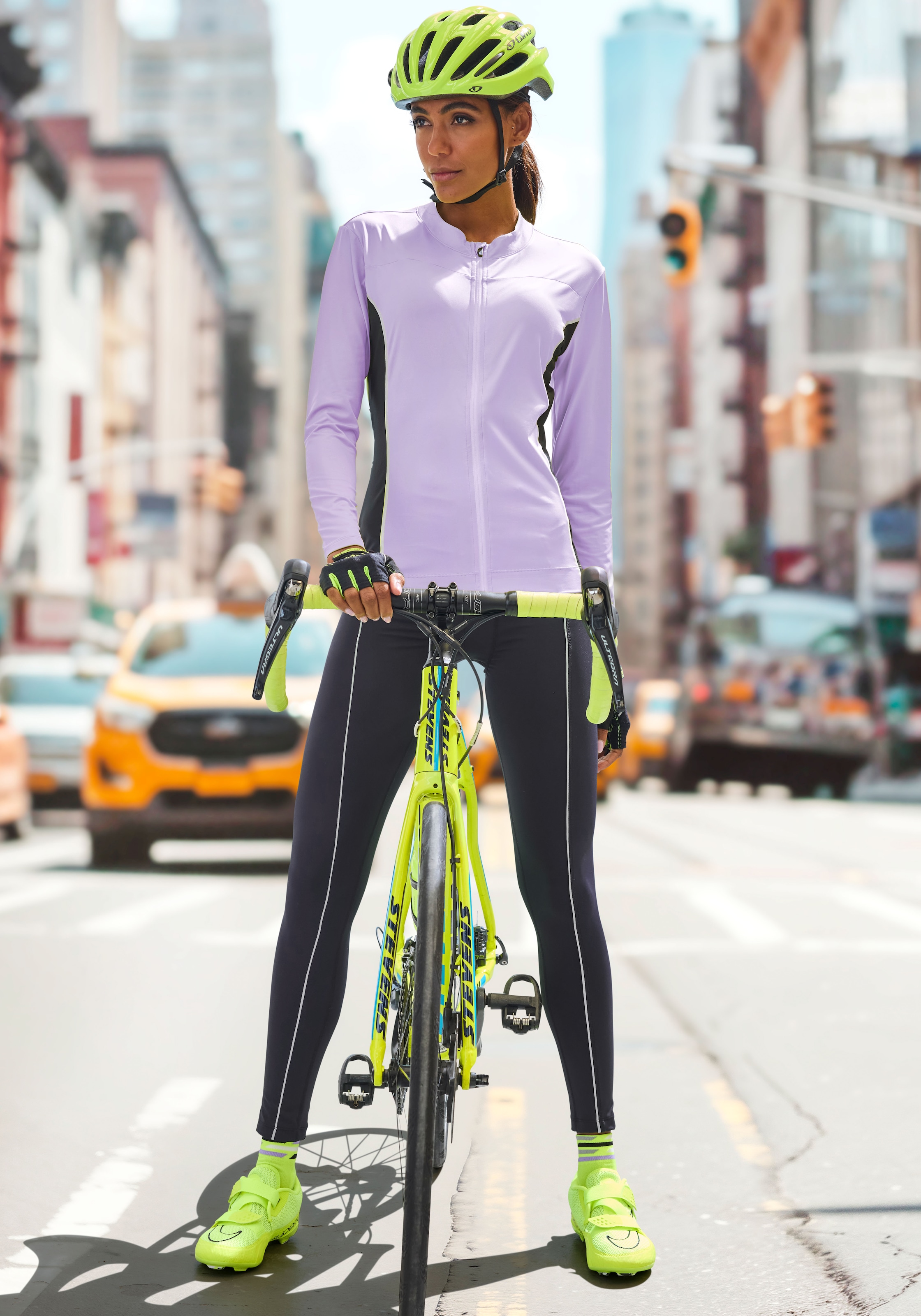 Vivance active Funktionsshirt »- Fahrradshirt«, mit reflektierenden Details, Radsport
