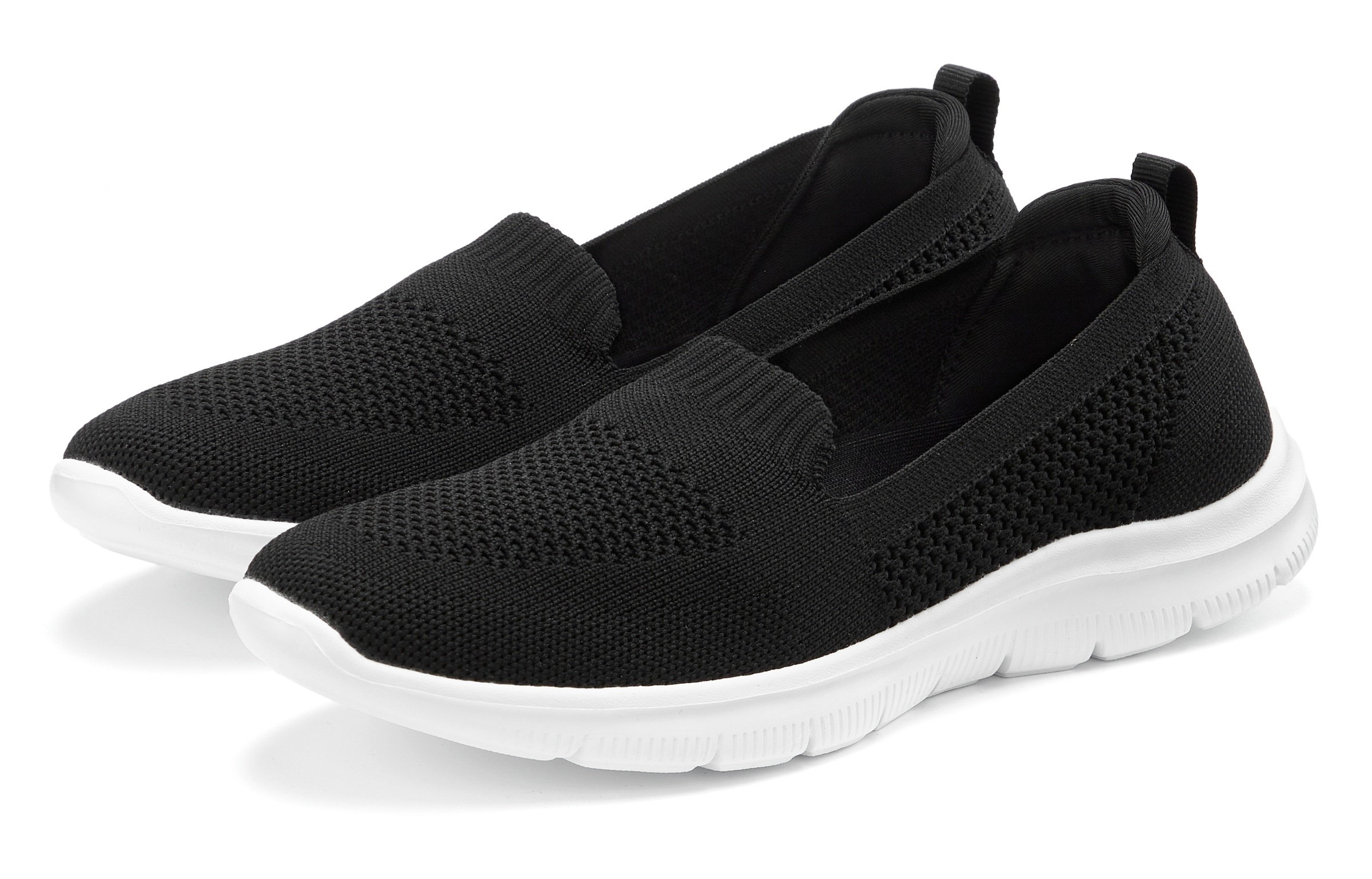 LASCANA Slipper Sneaker, Halbschuh, ultraleicht zum Reinschlüpfen VEGAN