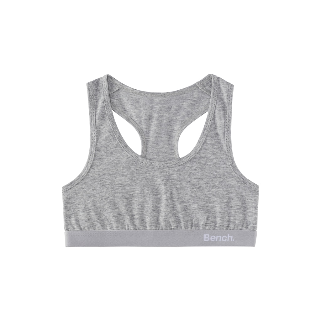 Bench. Bustier, im sportlichen Look mit Ringerrücken