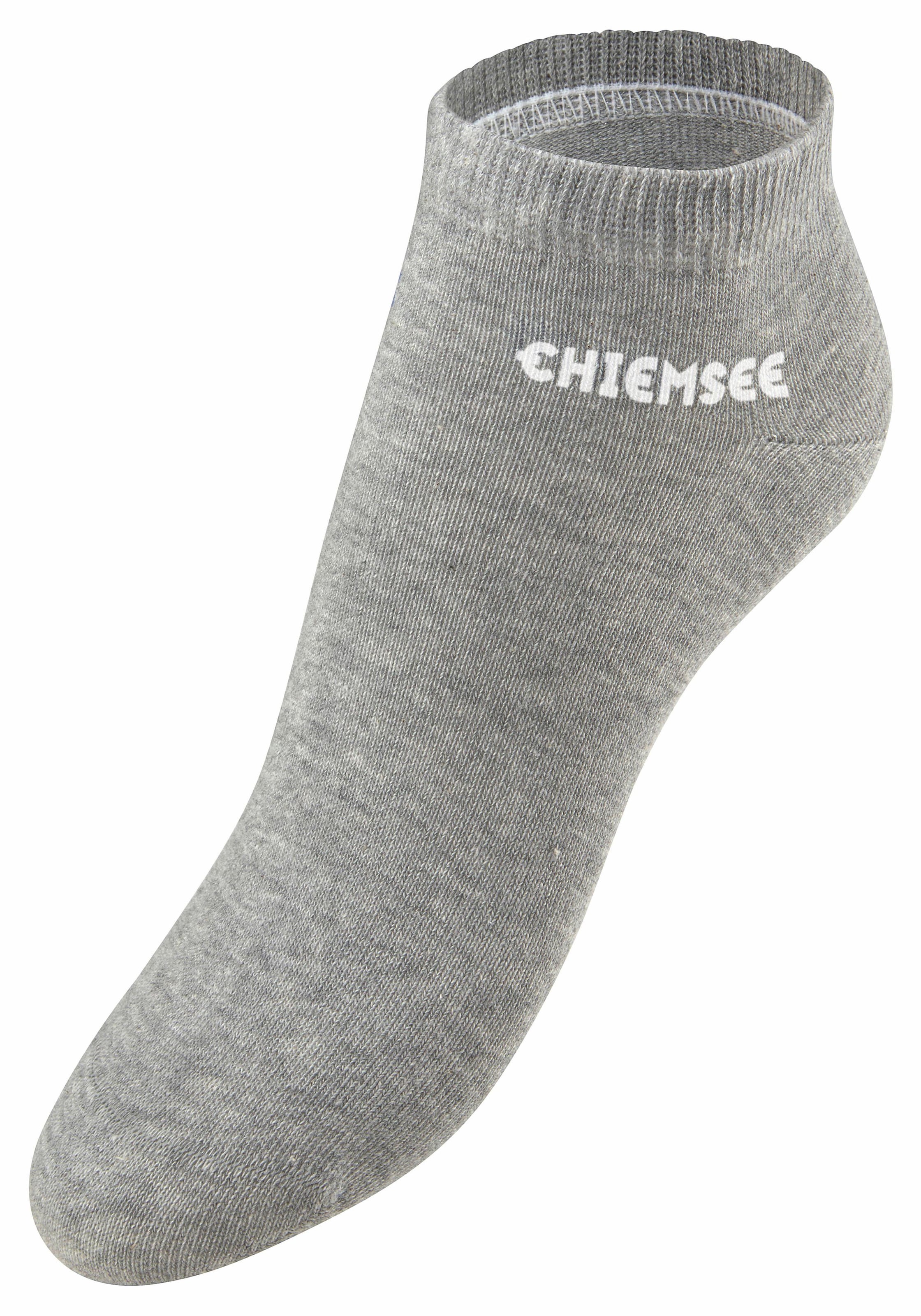 Chiemsee Sneakersocken, (Packung, 7 Paar), mit eingestricktem Schriftzug