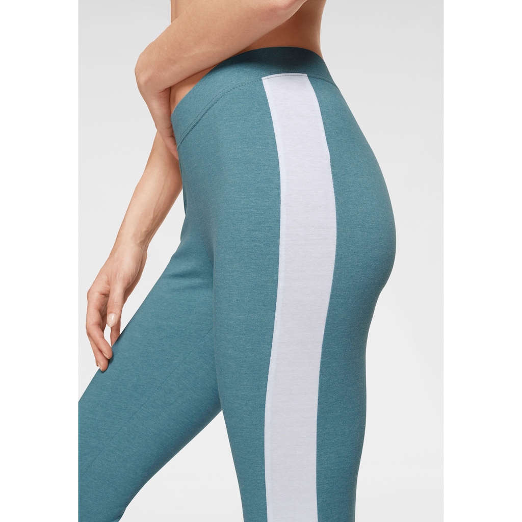 Arizona Leggings, (2er-Pack), mit breitem Streifen