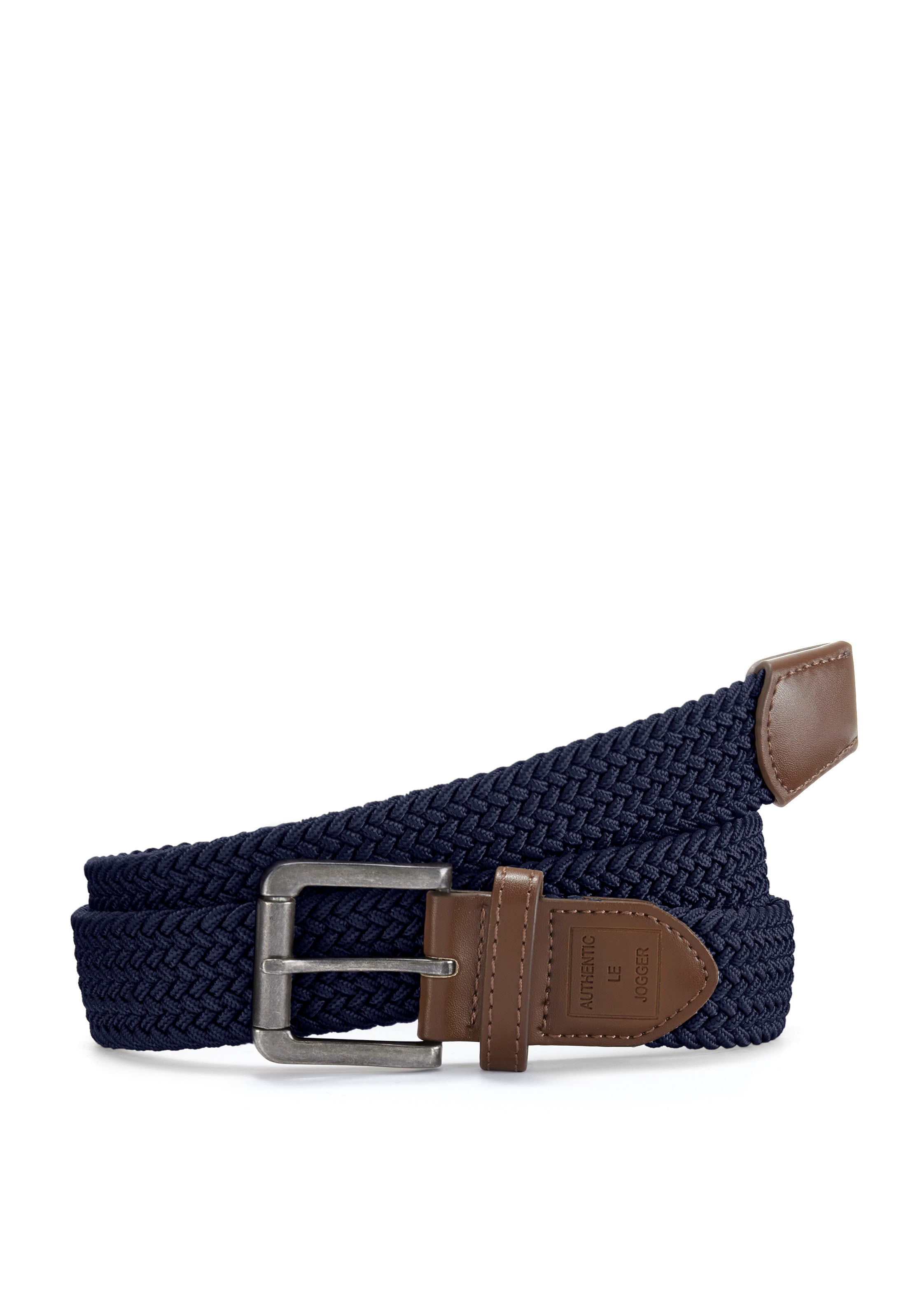 AUTHENTIC LE JOGGER Hüftgürtel »Herrengürtel, Anzuggürtel« Flechtgürtel, Stretchgürtel, Gürtel für Jeans & Hosen
