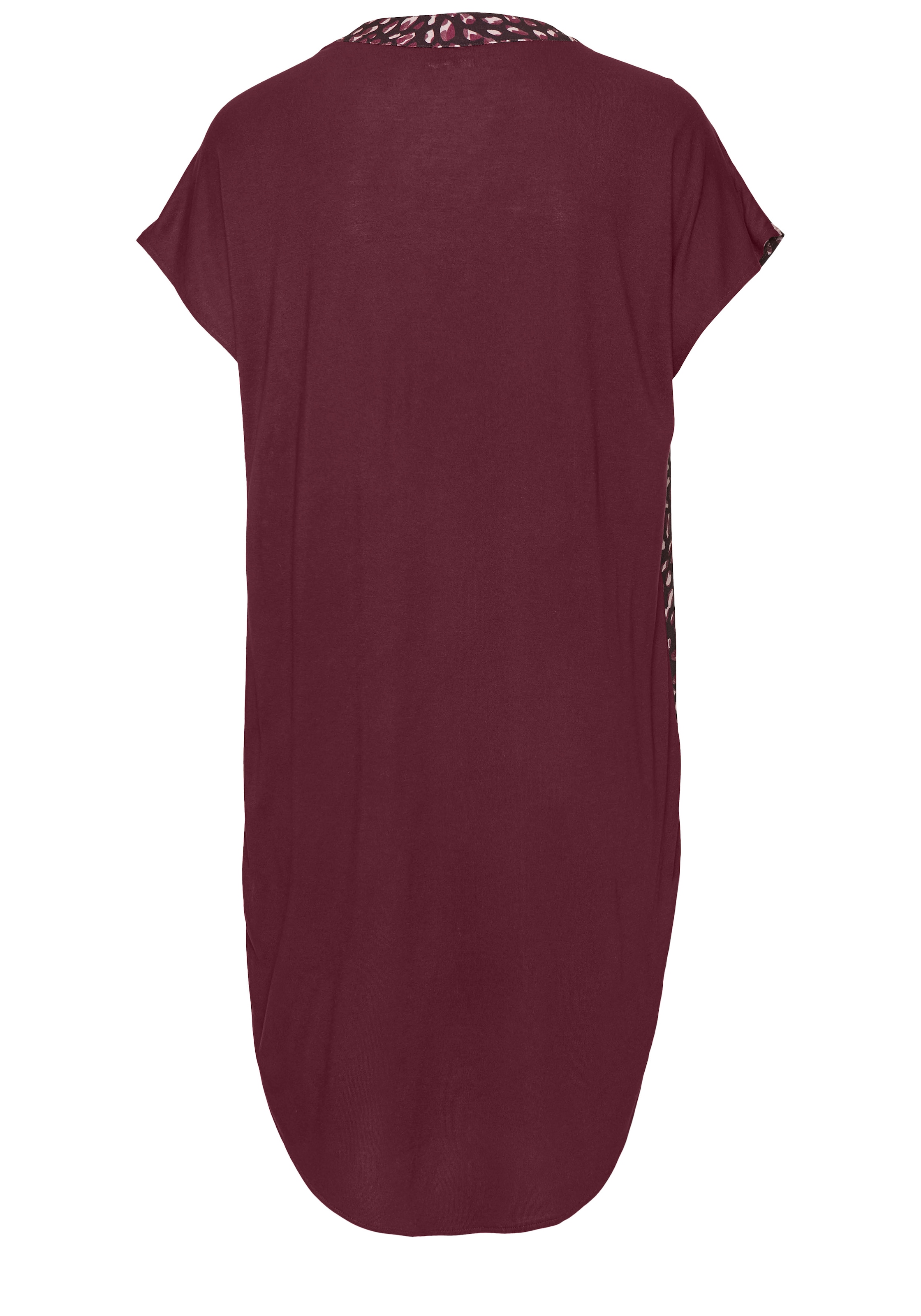 Beachtime Longshirt aus Materialmix