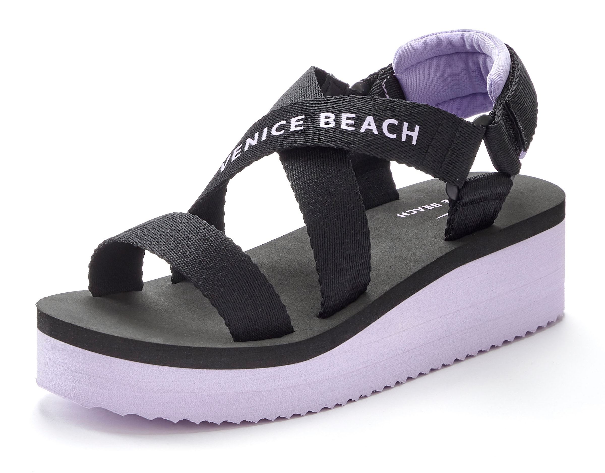 Venice Beach Sandale »Sommerschuh«, Sandalette, Badeschuh, offener Schuh, wasserabweisendes Material VEGAN