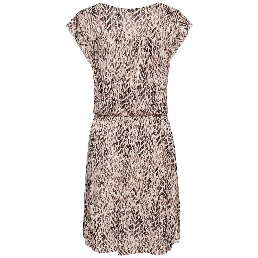 LASCANA Strandkleid, mit Alloverprint, Sommerkleid