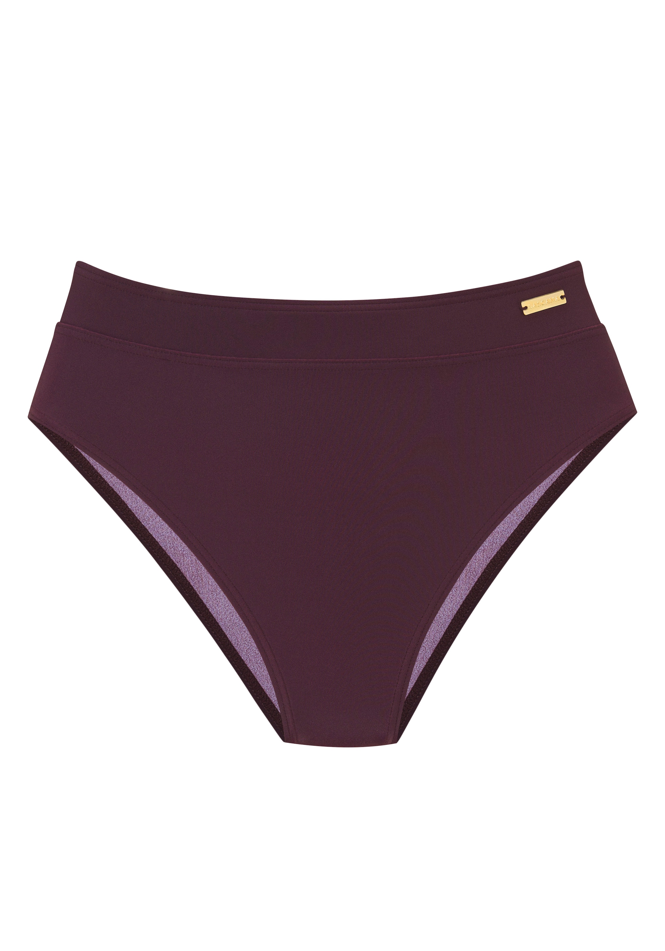 LASCANA Highwaist-Bikini-Hose »Lolo« mit angesetztem Bündchen