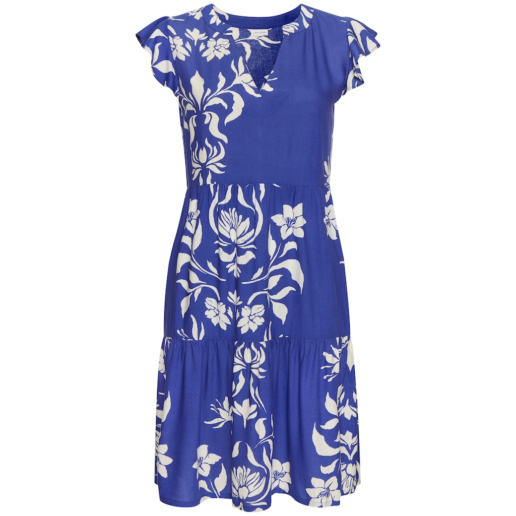 LASCANA Sommerkleid, mit Volants