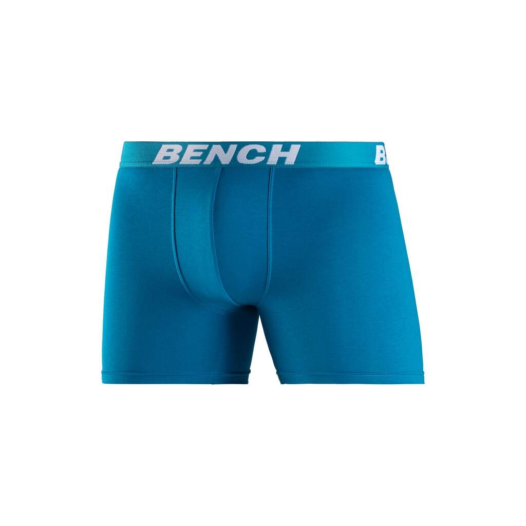 Bench. Boxer »Boxershorts für Herren«, (Packung, 4 St.), Unterhose mit längerer Beinform aus Baumwollmischung