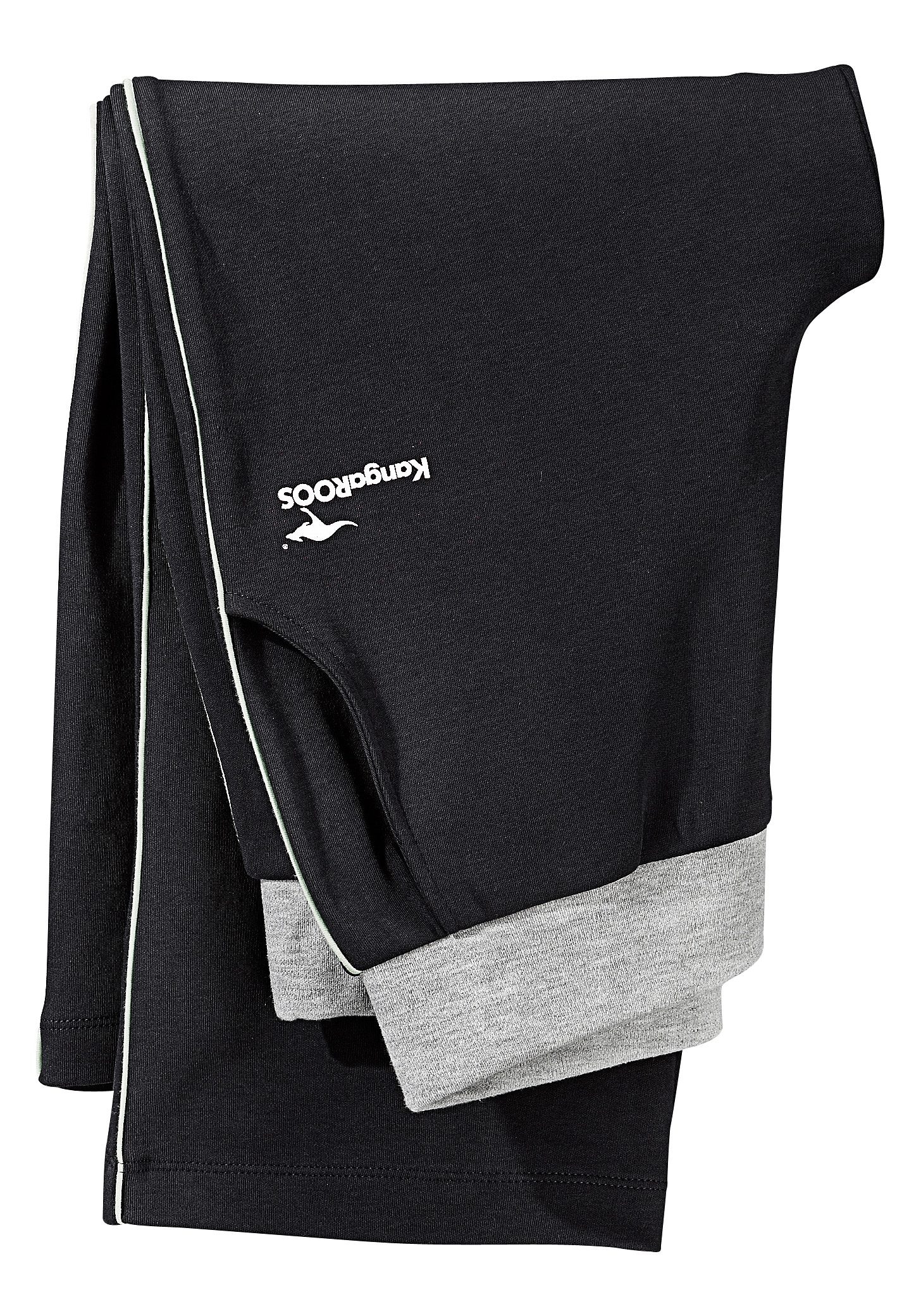 KangaROOS Relaxhose, mit breitem Bund, Loungewear, Loungeanzug