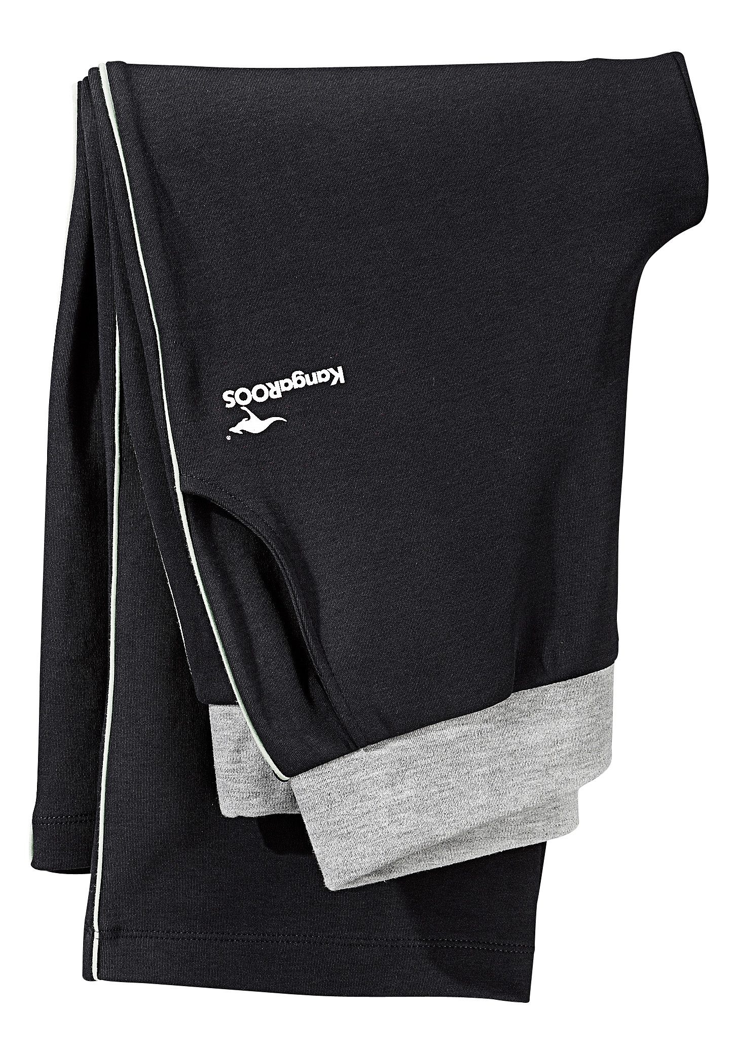 KangaROOS Relaxhose mit breitem Bund, Loungewear, Loungeanzug