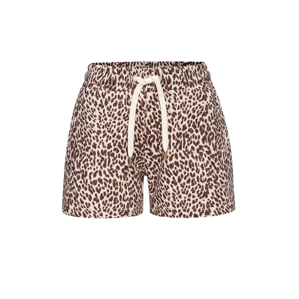 Buffalo Sweatshorts, mit seitlichem Rippeinsatz und Logostickerei