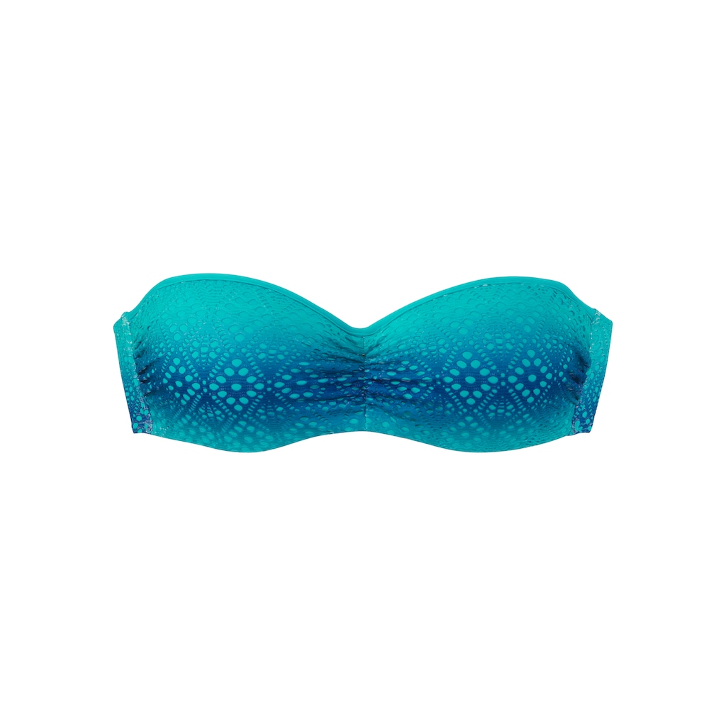 Buffalo Bügel-Bandeau-Bikini, mit Farbverlauf