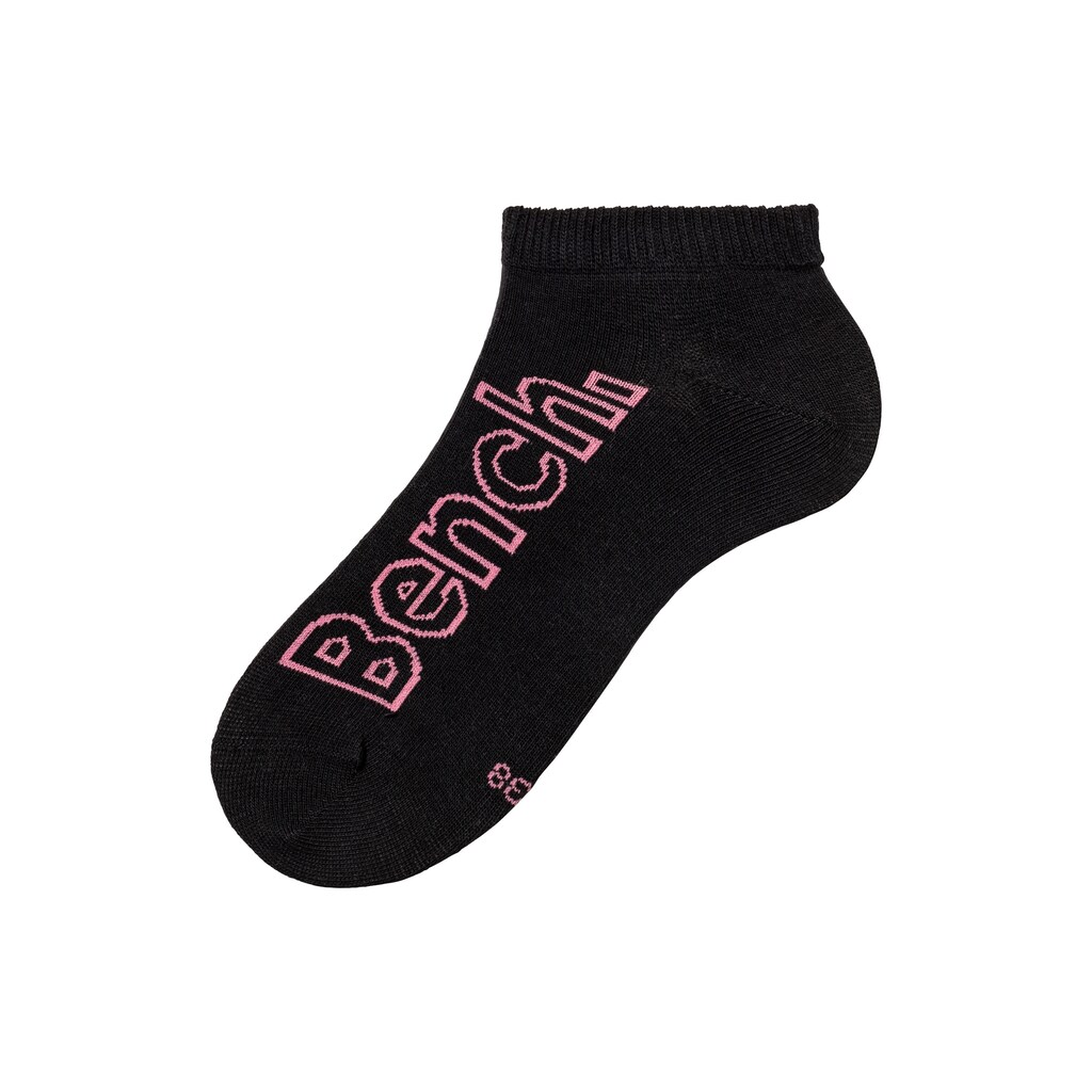 Bench. Sneakersocken, (Packung, 6 Paar), mit unterschiedlichen Designs