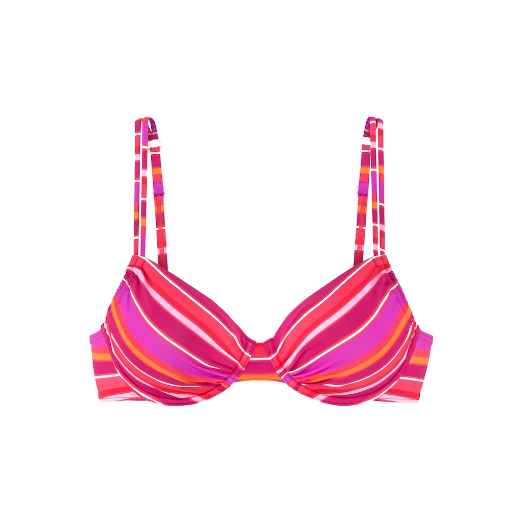 s.Oliver Bügel-Bikini-Top »Fun«, im trendigen Streifen-Design
