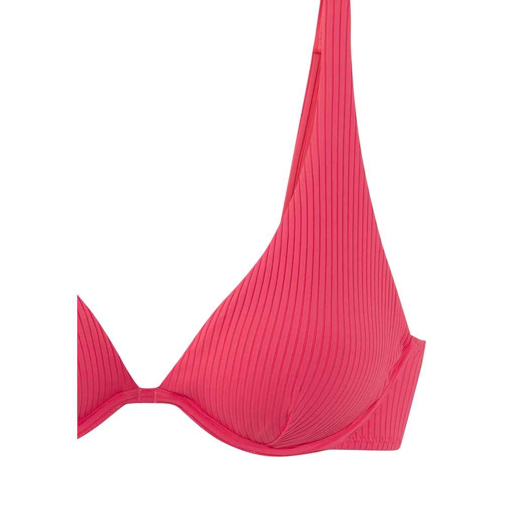 Elbsand Bügel-Bikini, aus trendiger Rippware
