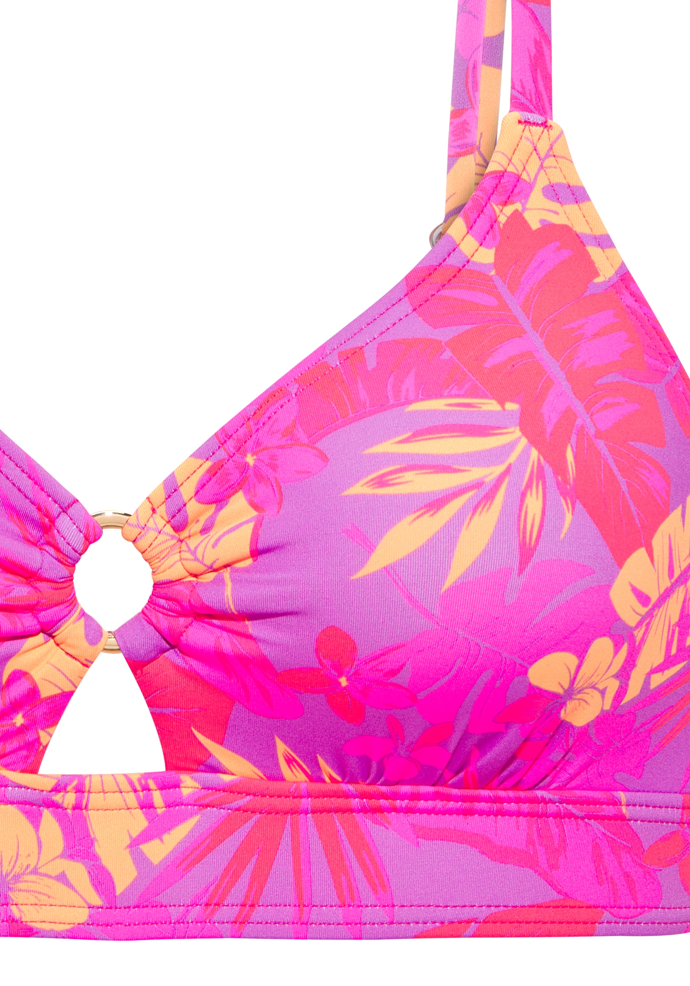 Venice Beach Top bikini bustier »Kaitlyn« avec imprimé floral intégral