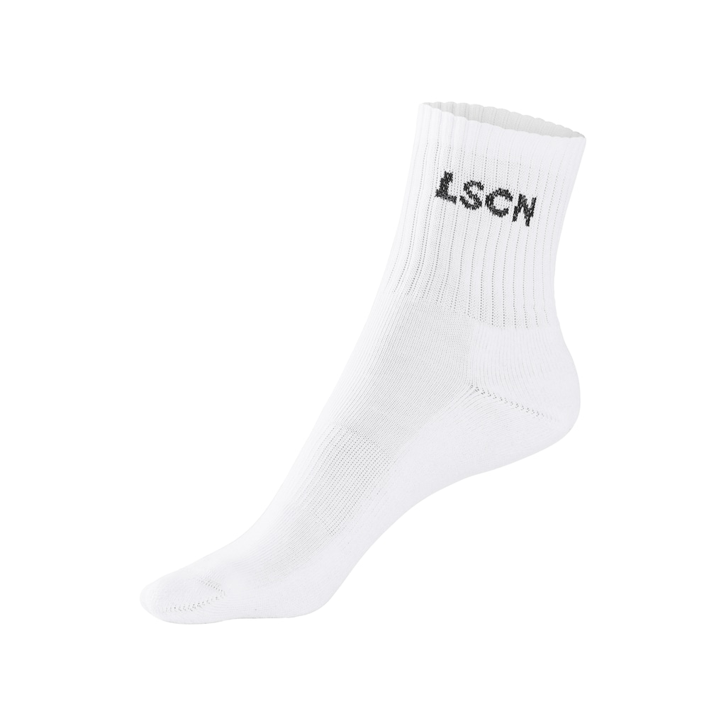 LSCN by LASCANA Tennissocken, (Packung, 2 Paar), mit Halbfussfrottee