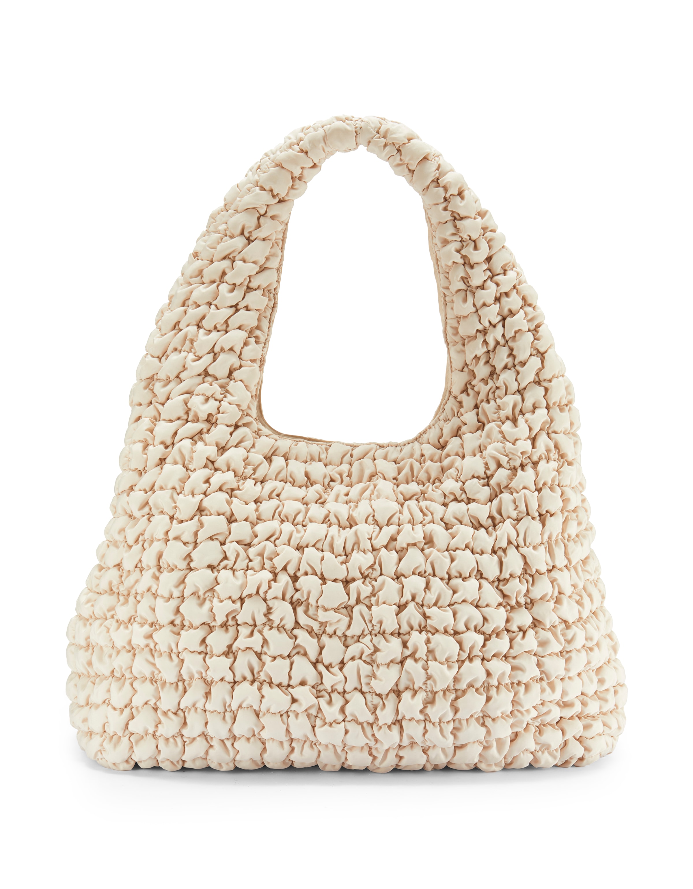 LSCN by LASCANA Shopper »Schultertasche, Handtasche, Einkaufstasche, Damentasche, Badetasche« sac de plage au look tendance bulle VEGAN