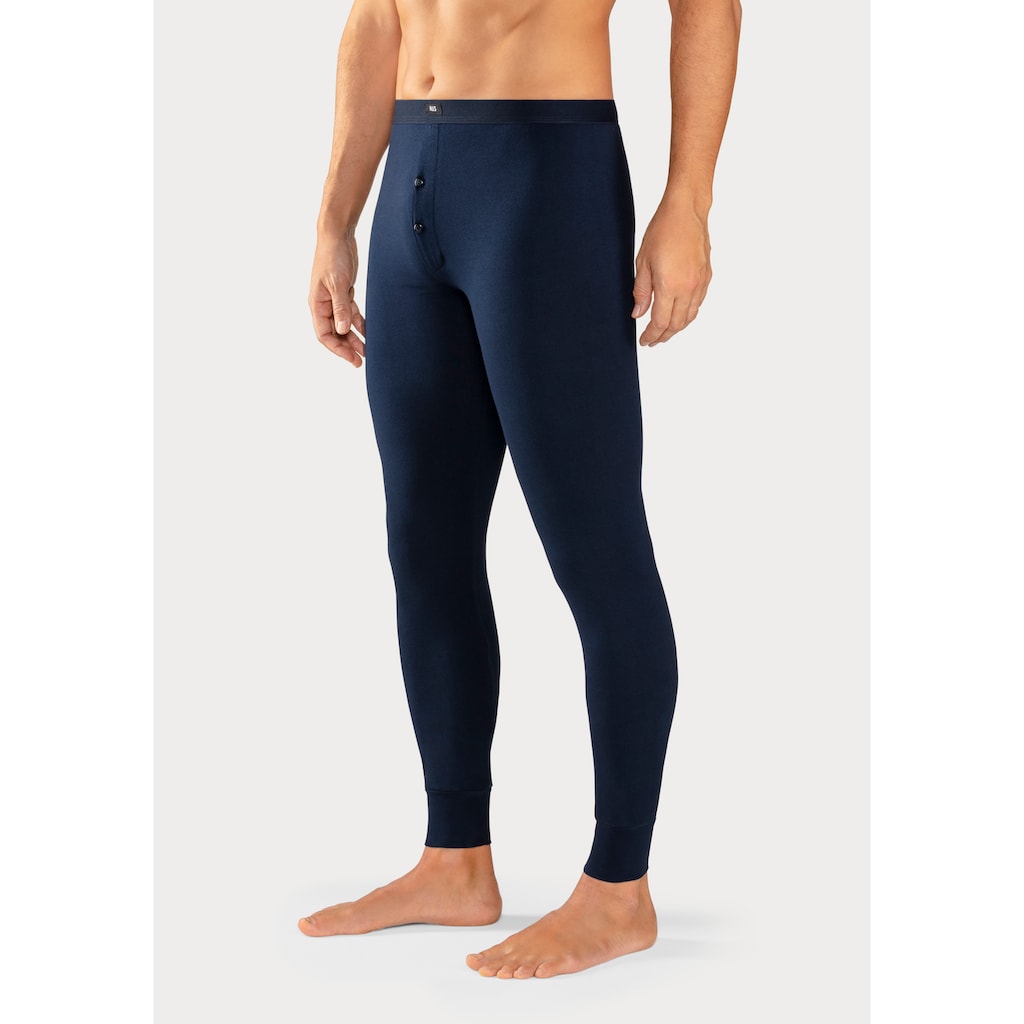 H.I.S Lange Unterhose, (Packung, 2 St.), mit Bündchen am Bein