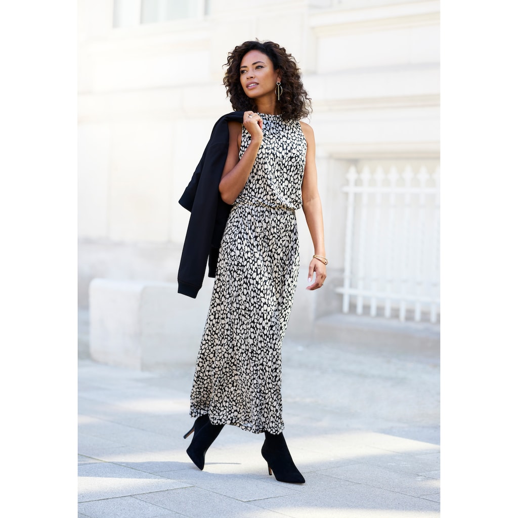 LASCANA Jerseykleid, mit Alloverdruck