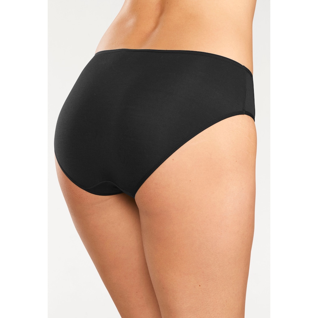 LASCANA Jazz-Pants Slips »aus hochwertiger Modal-Qualität«, (3er-Pack)