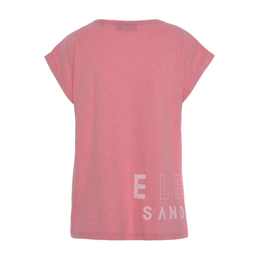 Elbsand T-Shirt, aus weichem Jersey, Kurzarmshirt, sportlich und bequem