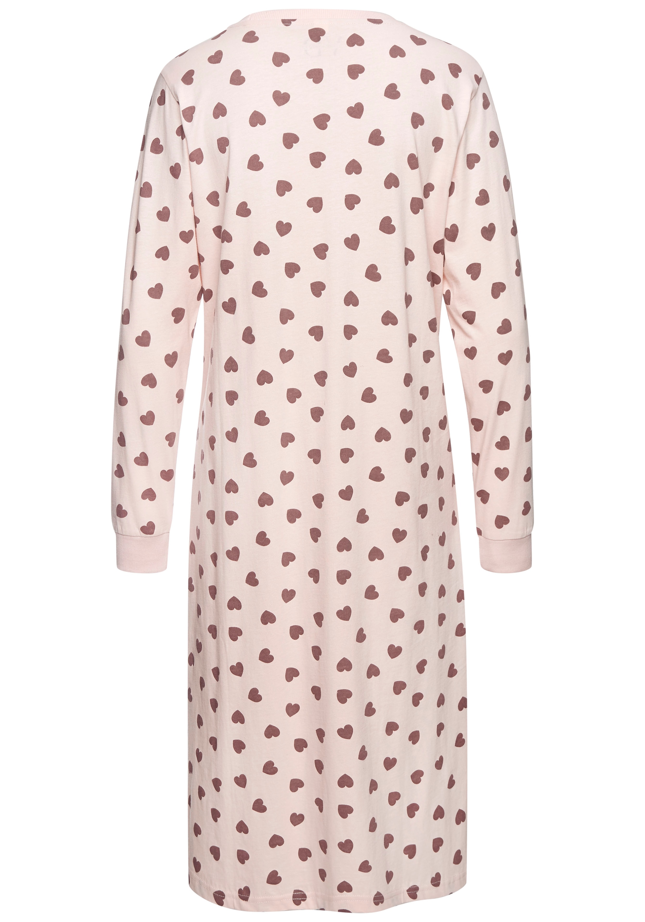 Vivance Dreams Chemise de nuit 1-teilig,  mit süssem Herzmuster