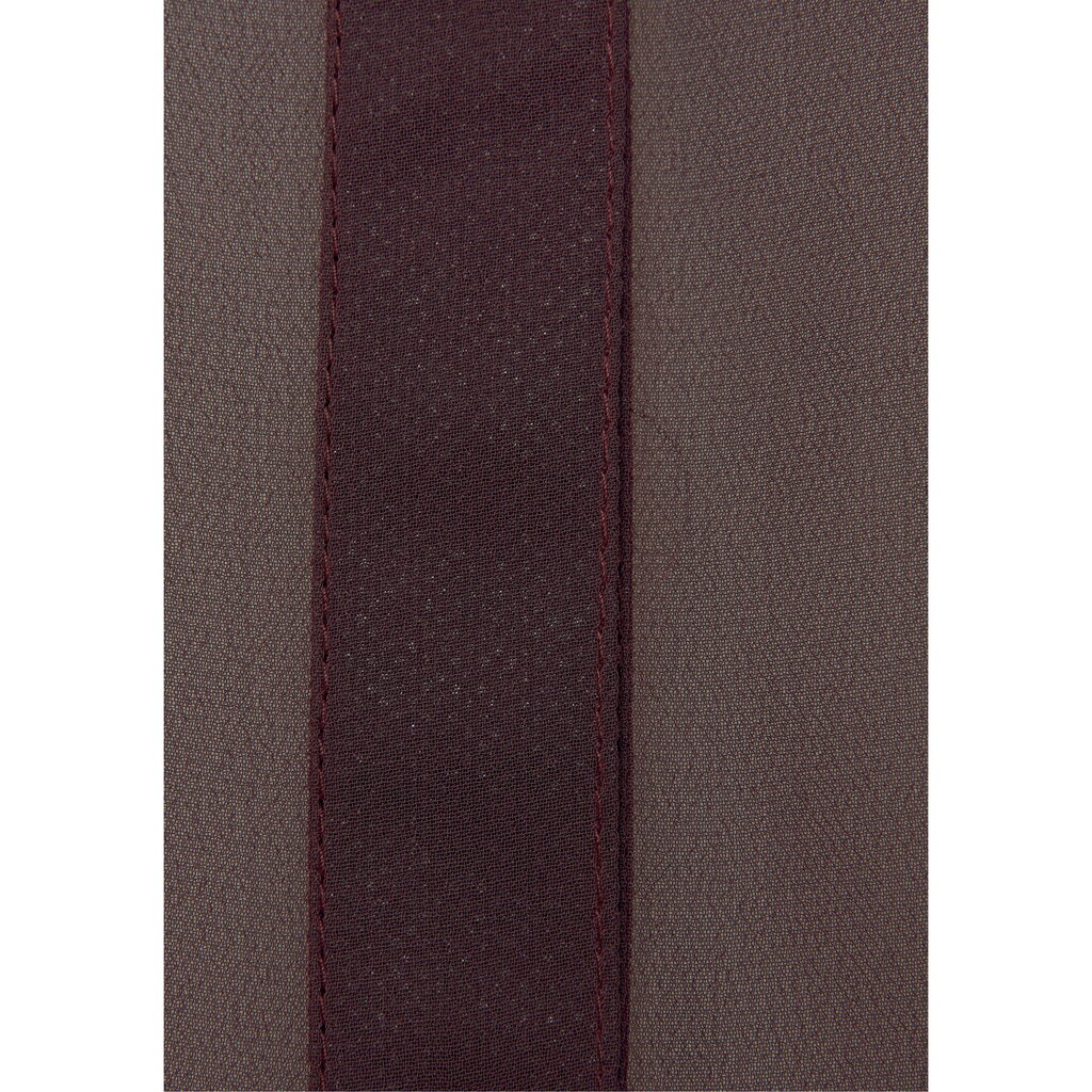 LASCANA Chiffonbluse, mit modischen Rüschen