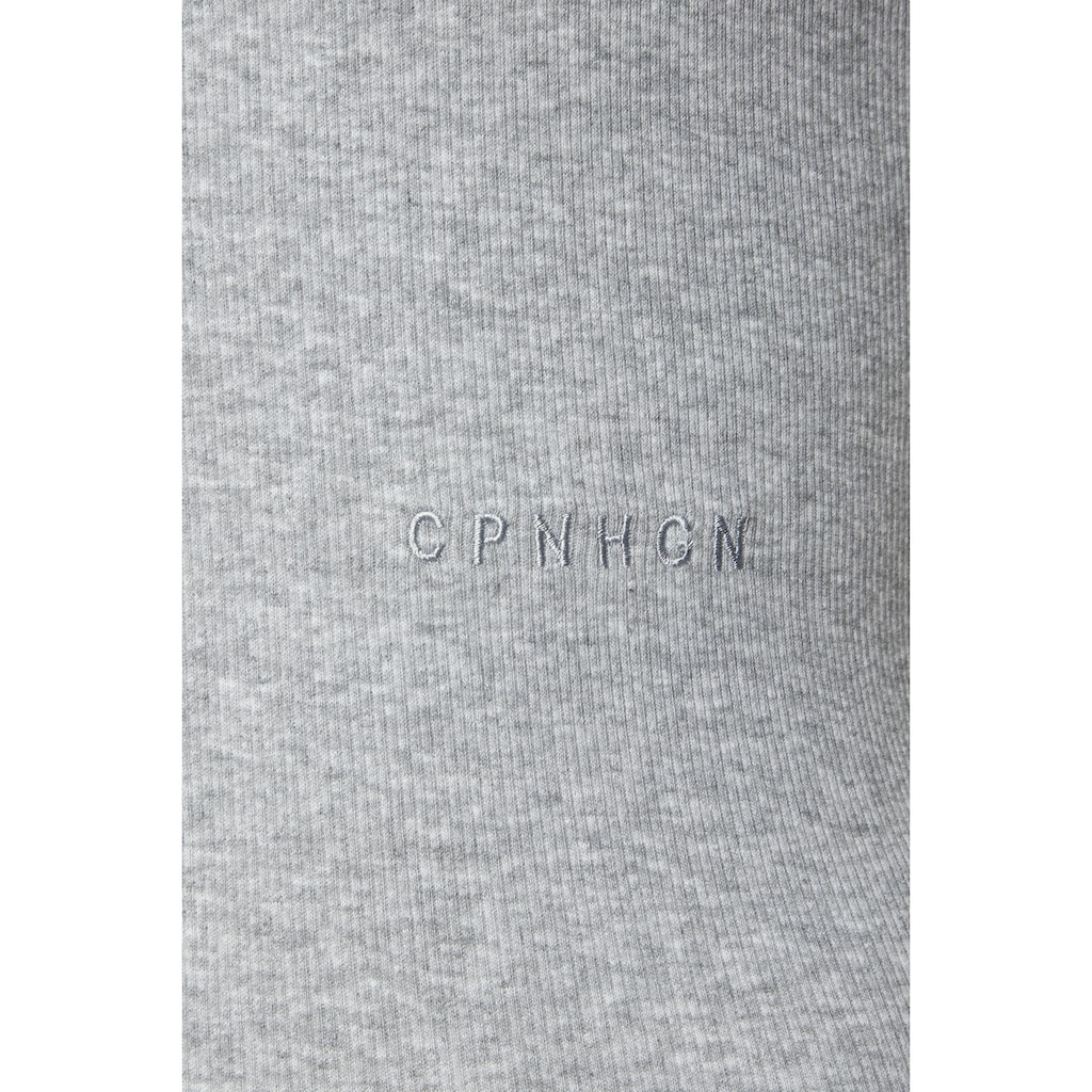 Copenhagen Studios Achseltop »mit hochwertiger Logostickerei«, aus gerippter Bio-Baumwollqualität