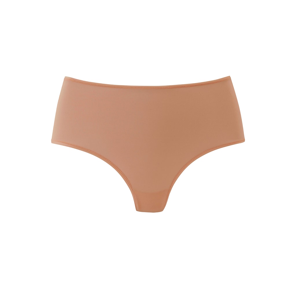 LASCANA High-Waist-String, (2er-Pack), aus weicher und hoch elastischer Microfaser