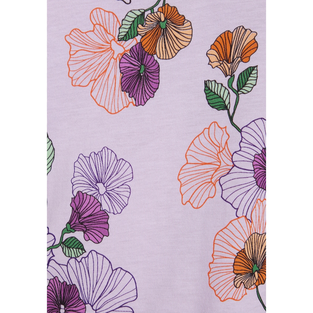 Vivance Dreams Nachthemd, mit Blumen-Druck