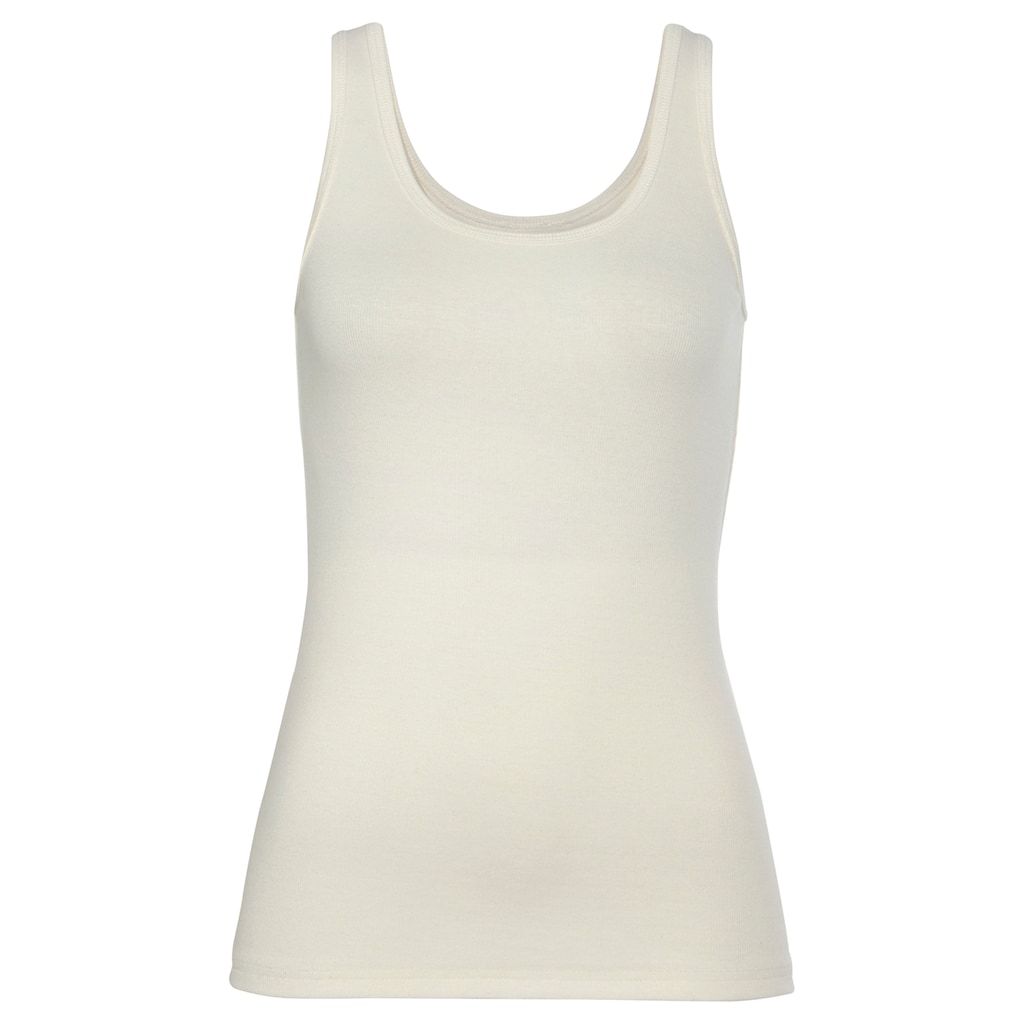 Vivance Unterhemd, (2er-Pack), aus besonders weicher Rippware
