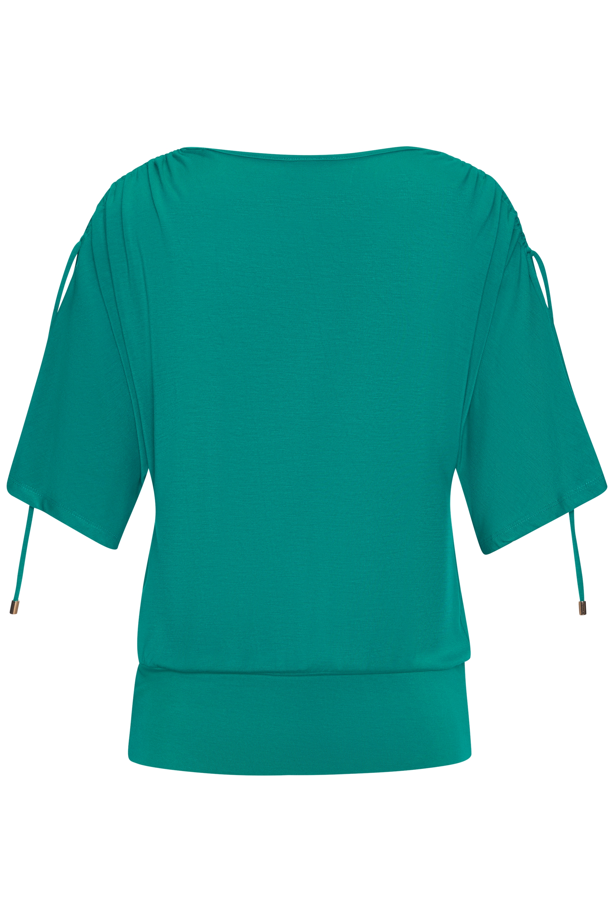LASCANA Rundhalsshirt »mit variabler Ärmellänge«, aus weichem Viskose-Stretch