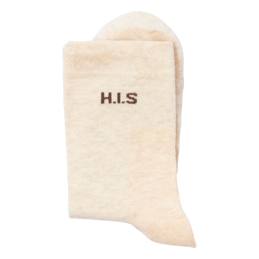 H.I.S Socken, (Packung, 4 Paar), ohne einschneidendes Bündchen