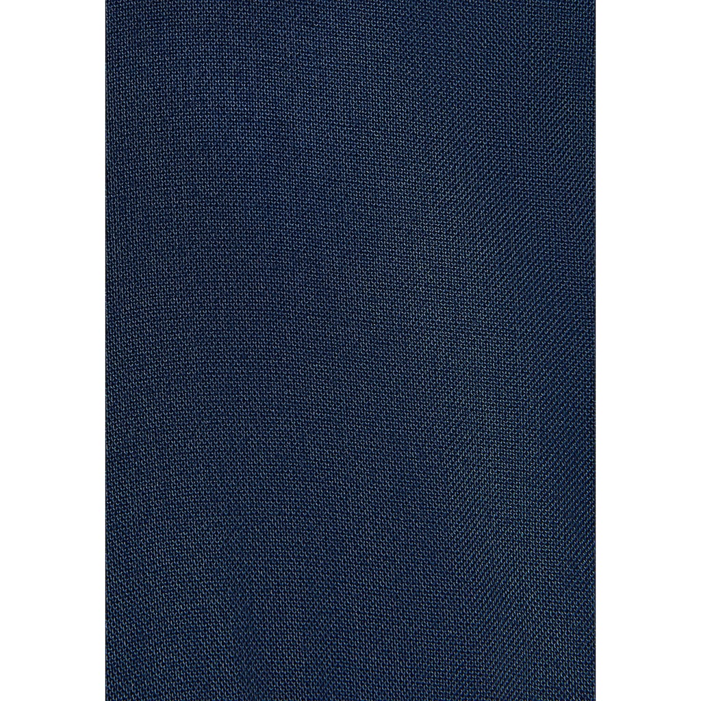 Vivance Sommerkleid, aus gewebter Viskose, Blusenkleid mit Knopfleiste und Hemdblusenkragen