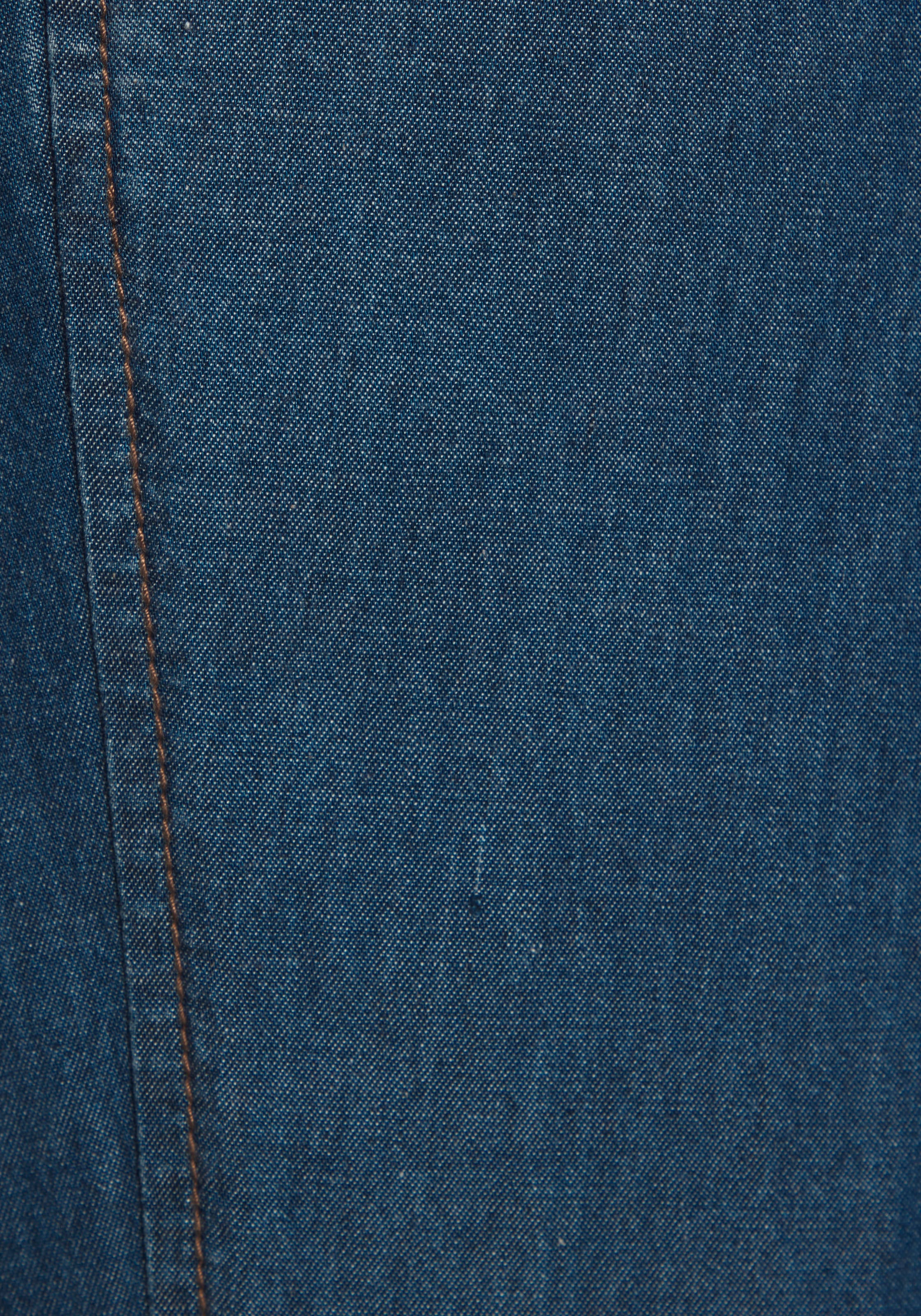 H.I.S Pantalon de jogging  gerade geschnitten, in Denim Optik