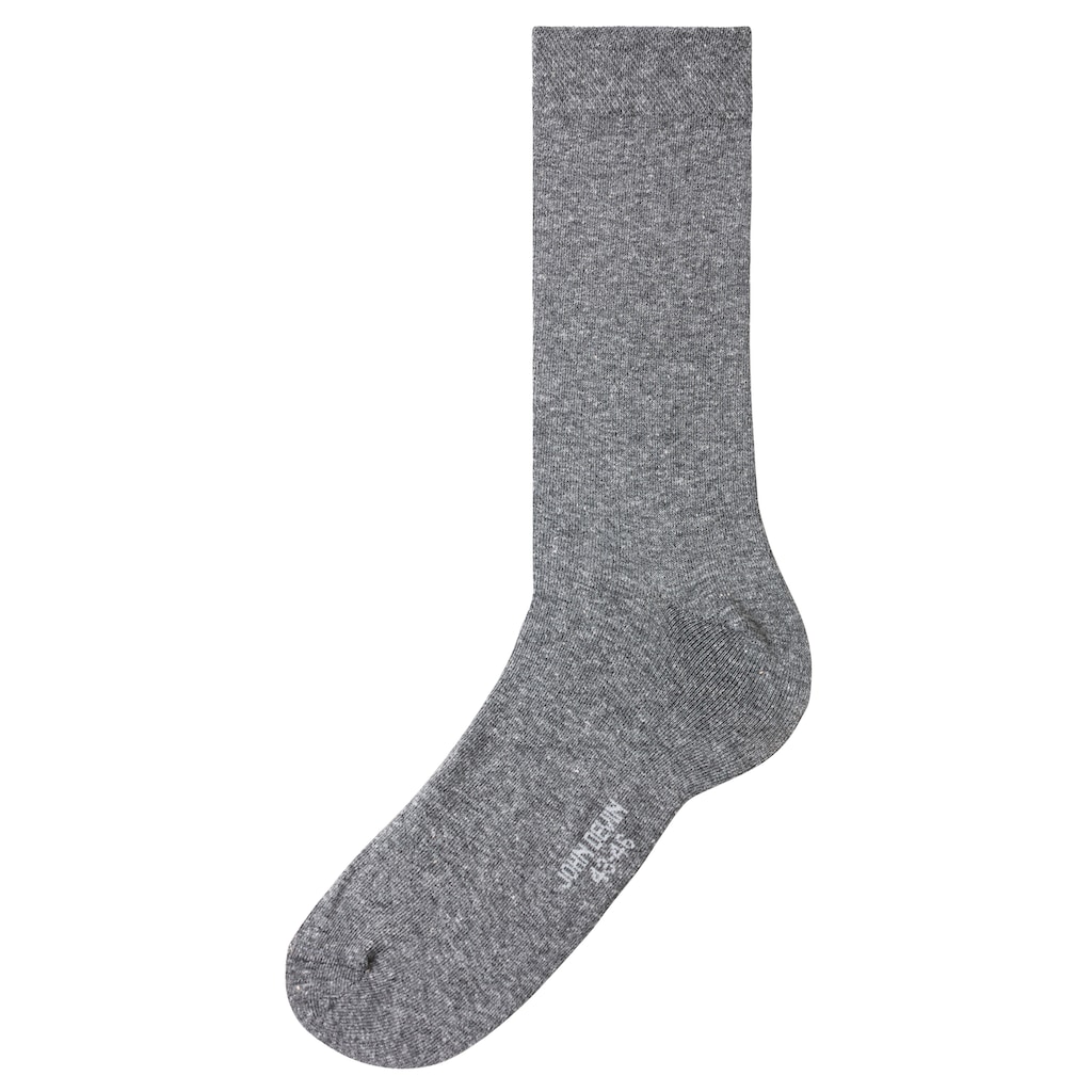 John Devin Businesssocken, (Packung, 6 Paar), lange Form, wertig in Box verpackt