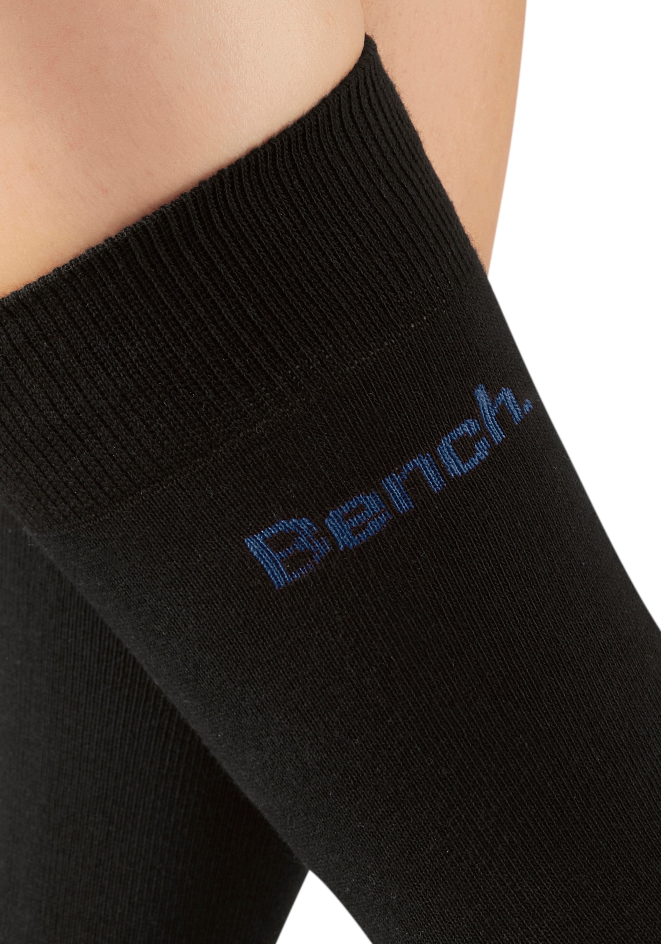 Bench. Chaussettes basiques »Herrensocken für Beruf und Freizeit« Paquet, 6 Couple tlg. avec petit logo de marque coloré