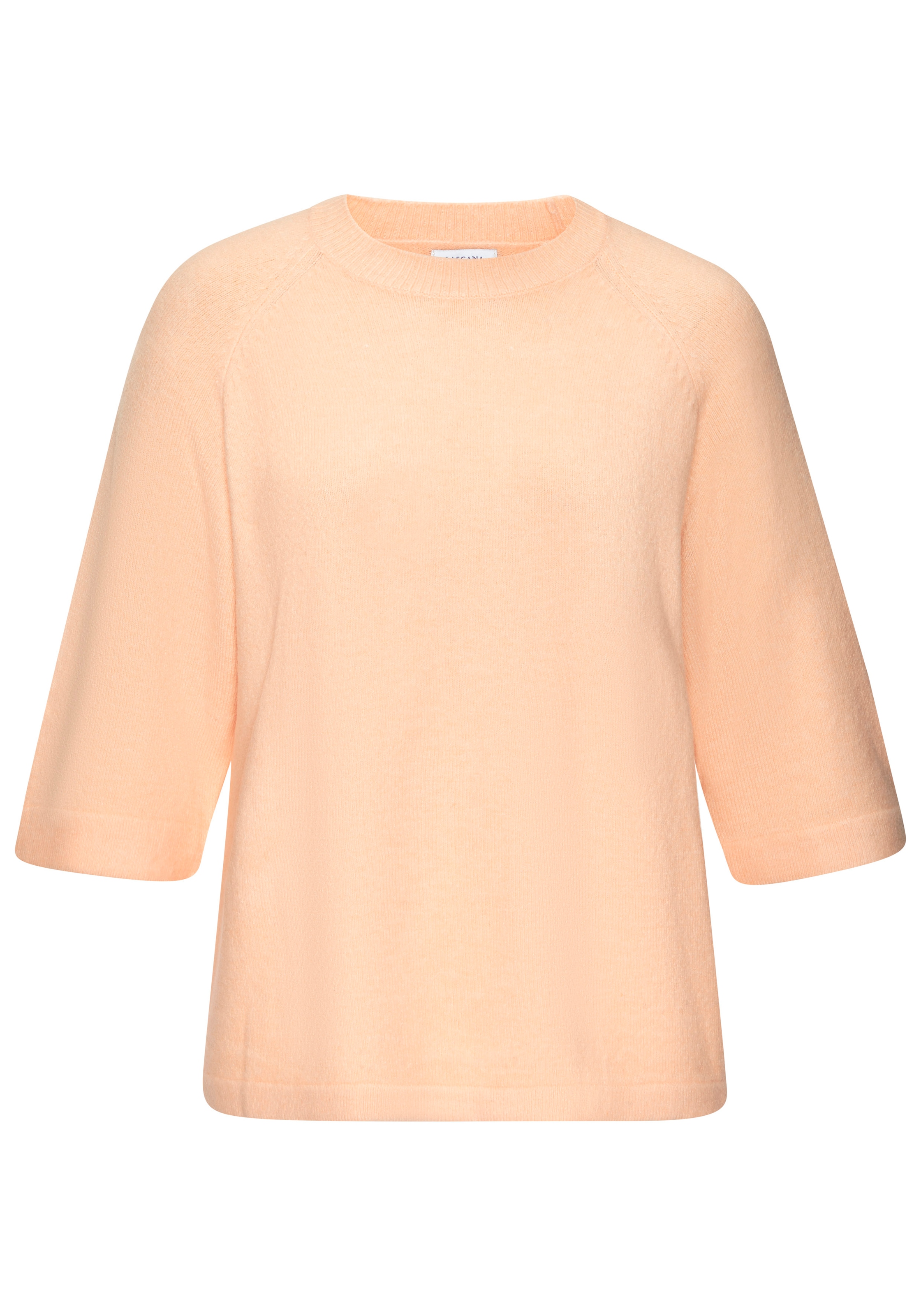 Vivance Pull à manches courtes mit weiten Ärmeln, lockere Passform, Strickpullover, Basic, casual