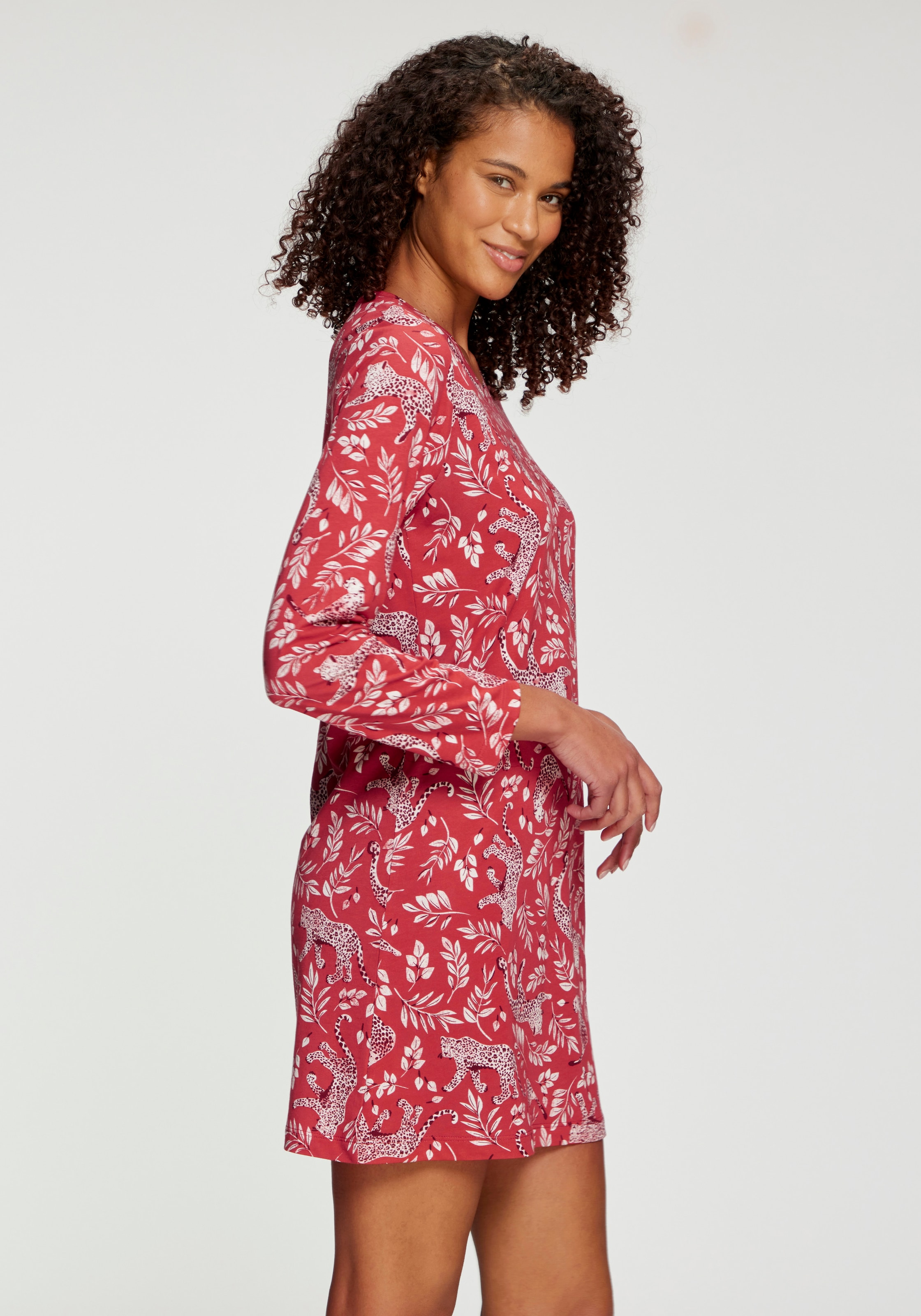 Vivance Dreams by Lascana Chemise de nuit 1 tlg. avec imprimé intégral
